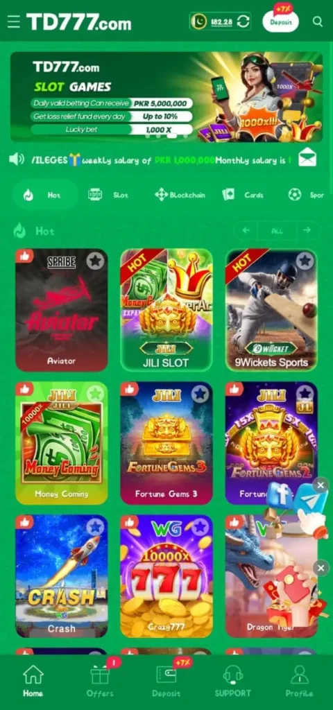 TD777 Game - Play your Favorite Games